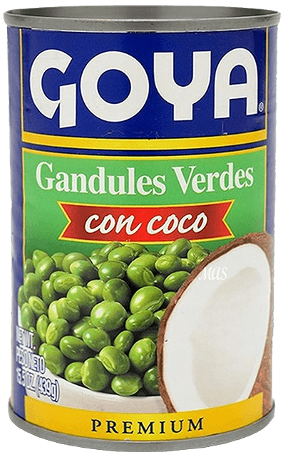 Green Pigeon Peas with Coconut